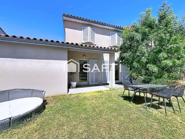 Maison mitoyenne T4 - 77 m² - Jardin et garage