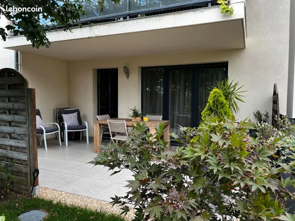 Bel appartement 3 pièces 64 m² avec terrasse et jardin
