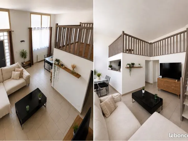 🏡 Appartement 70 m² - 1 chambre - 2 places de parking en garage fermé - Beauvais