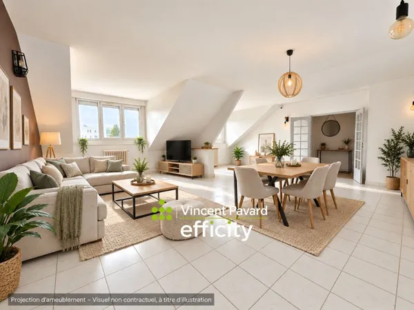 Appartement 4 pièces 105 m²