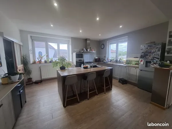 🏡 Maison rénovée 160 m² - 350 m² de garage - Ruppes (88630)