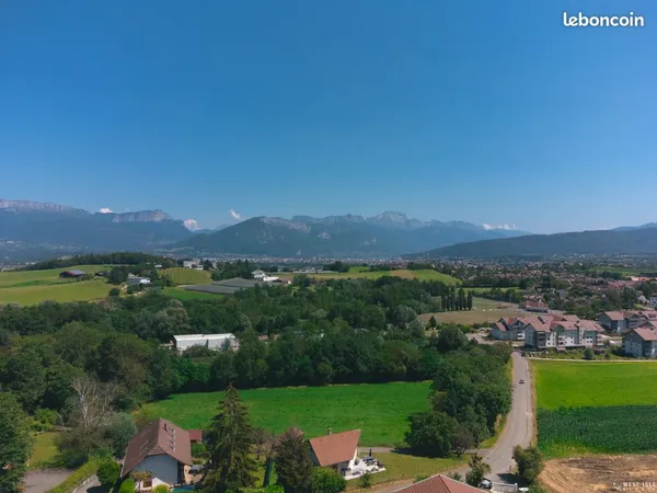 Terrain 500 m² Poisy
