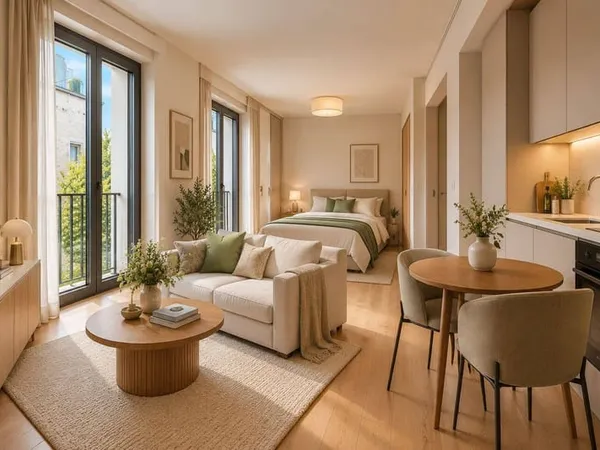 Studio 1 pièce 34 m²