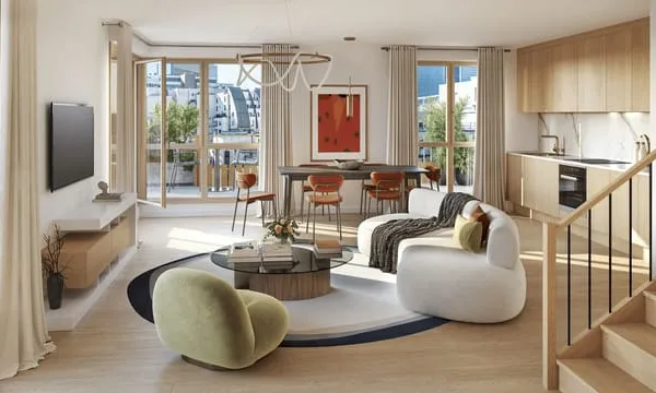 Duplex 3 pièces 82 m²