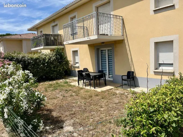 Appartement 3 pièces avec jardin
