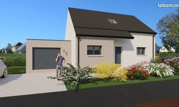 Projet de construction d'une maison 86 m² avec terrain à LA NOE-BLANCHE (35)