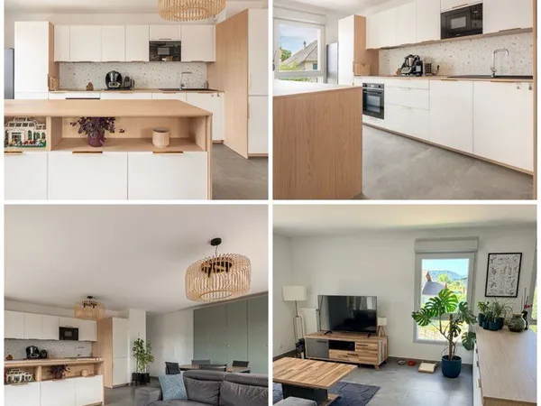 Appartement T4 récent avec terrasse - Mûres (entre Annecy et Aix-les-Bains)
