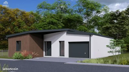 Maison 108.83 m² avec terrain à LA HAIE-FOUASSIERE (44)