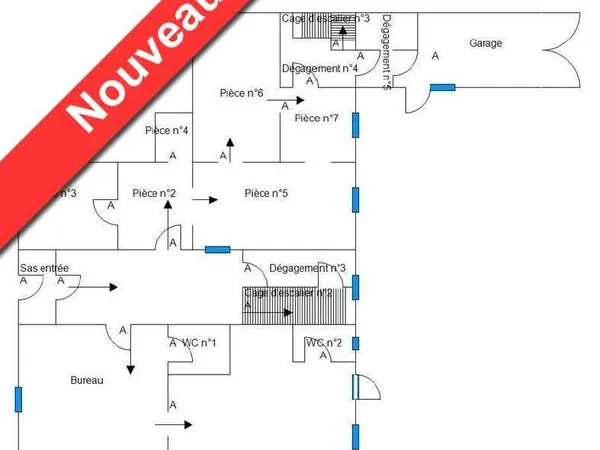 Immeuble de rapport 505 m²