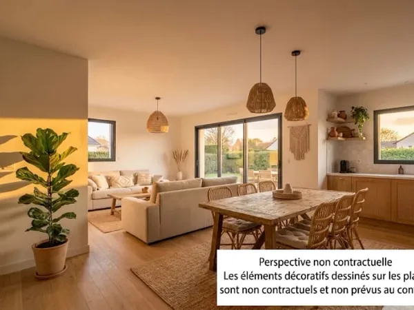 Maison neuve 3 pièces 66 m²