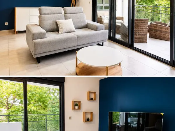 Location T2 meublé 58m2 avec terrasse