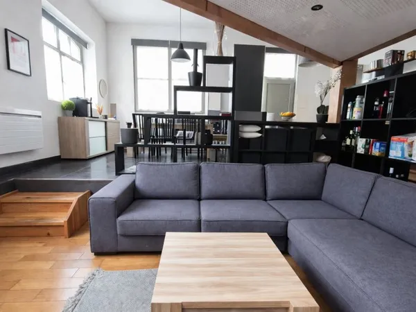 Mouvaux/Tourcoing - Blanc Seau : Loft T2 à vendre meublé et loué