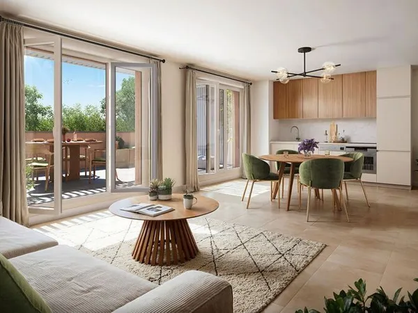 Appartement neuf T2 avec balcon - Centre-ville de Saint-Sulpice