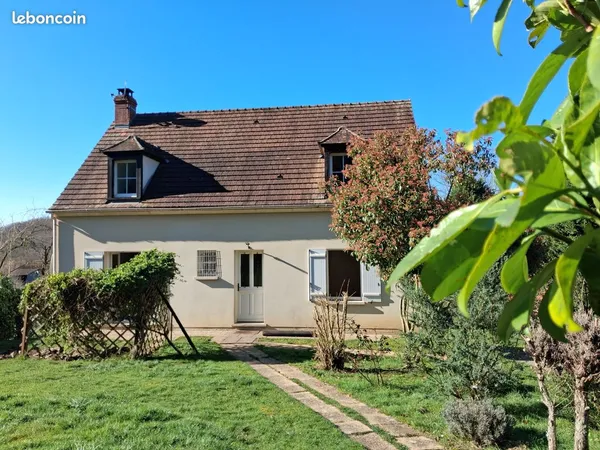 Maison récente dans un cadre naturel à 1h de paris
