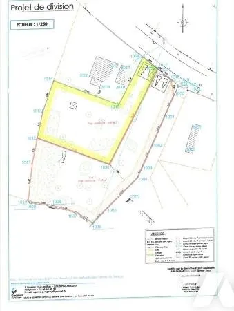 Terrain 680 m²