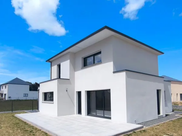 Maison contemporaine neuve Caen nord(anisy)