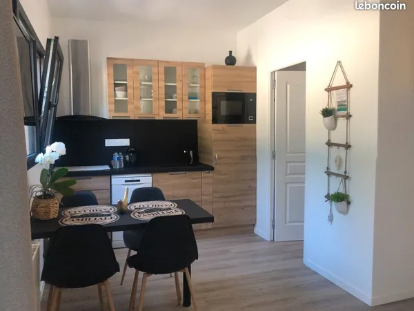 Bail Mobilité / Étudiant : Maisonnette meublée 25m² - Proche mer & Caen (Sept-Avril)