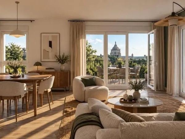 Appartement 3 pièces 60 m²