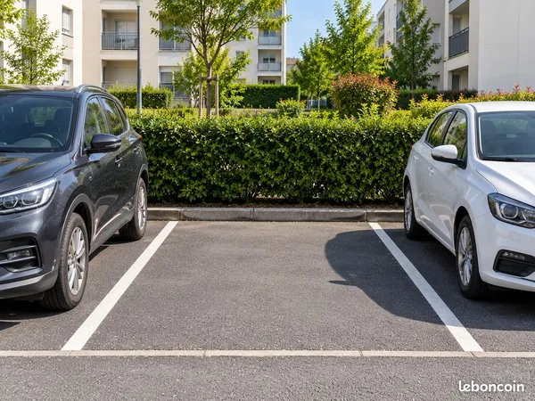 Location place de parking ouvert dans résidence sécurisée