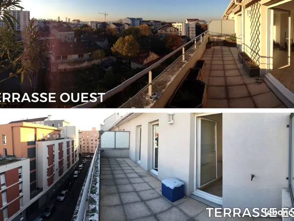 T3 72 m² - Dernier étage avec ascenseur, 2 terrasses, garage - Reconnaissance-Balzac