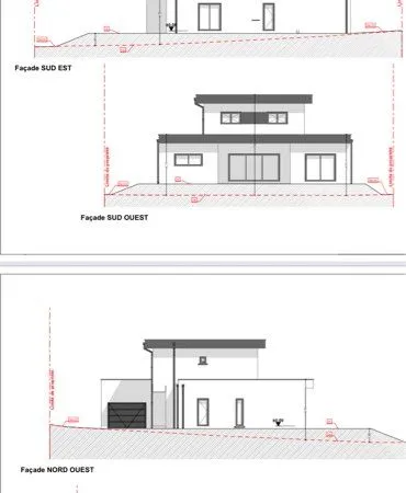 SAINT CASSIEN Maison contemporaine toit plat