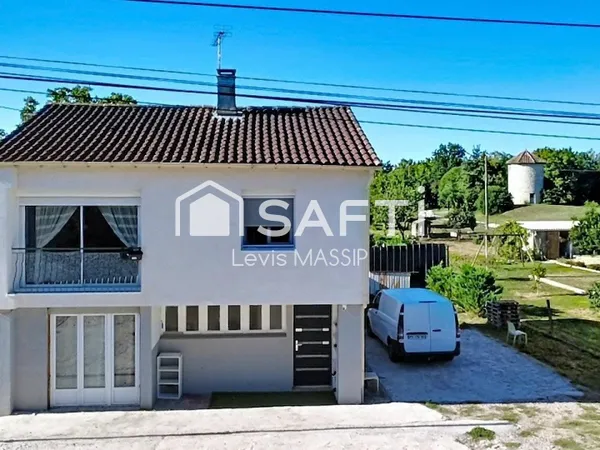 Maison avec jardin, terrasse, garage