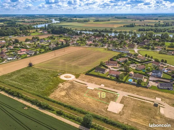 Terrain 782 m² Gergy