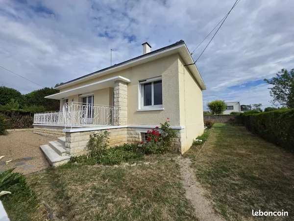 Belle maison de 75m² avec 2 chambres sur une belle parcelle de 764m²