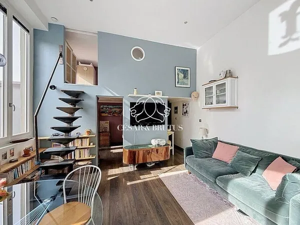 Caluire & Cuire - Appartement atypique, lumineux, 52 m² au so
