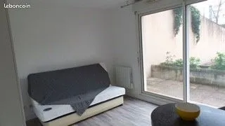 Studio meublé avec terrasse privative - Lyon Part-Dieu
