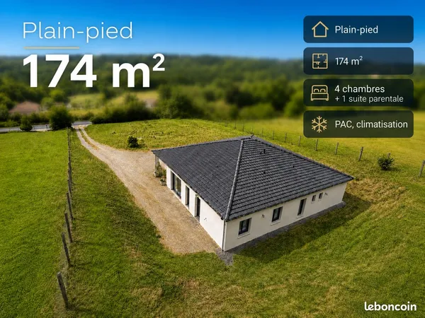 Maison 7 pièces 174 m²
