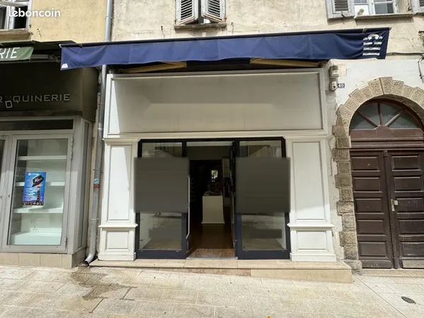À louer - Local commercial 49 m² - Cours Napoléon