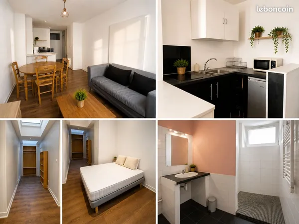 T2 de 39 m² - Rue Meurein, Lille Vauban - 169 000