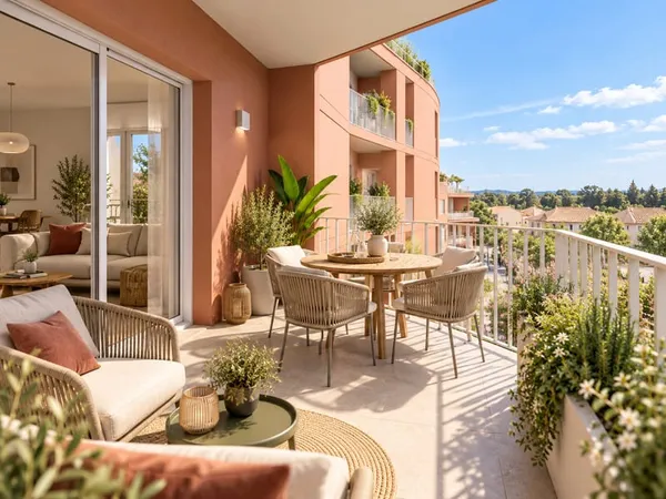PROCHE CENTRE VILLE - MAGNIFIQUE 2P DE 50M² EN DERNIER ETAGE AVEC GRANDE TERRASSE DE 14M²