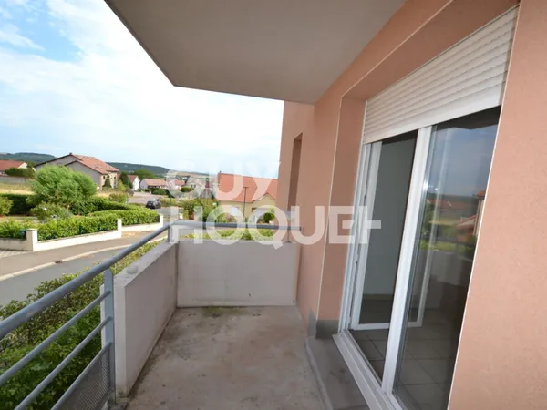 Appartement F2 à Foschviller avec balcon