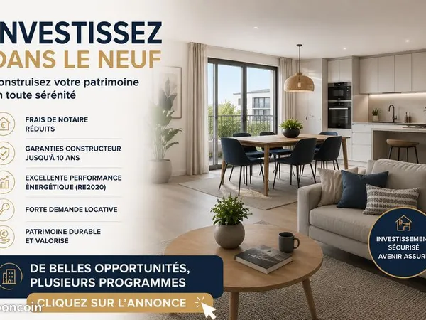 Appartement - 1 pièce - INVESTISSEZ AUTREMENT