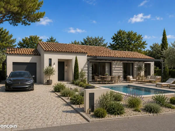 Terrain + Maison neuve 90m2 - MONTOISON