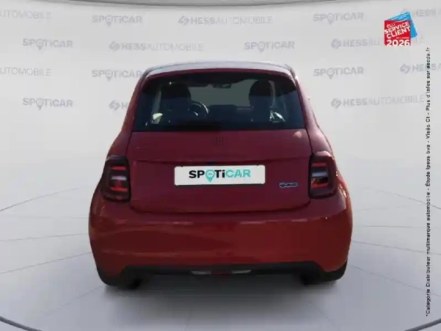 Fiat 500 e 95ch (red) — photo 7