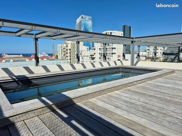 Appartement T2 + Balcon + Toit terrasse