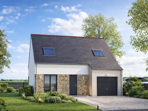 Terrain + maison 79 m²