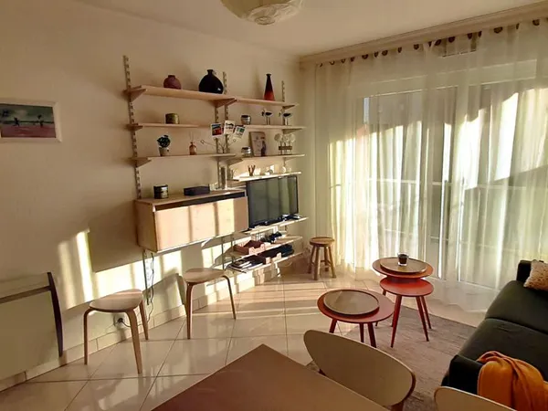 Studio meublé 32 m² Stella-Plage centre