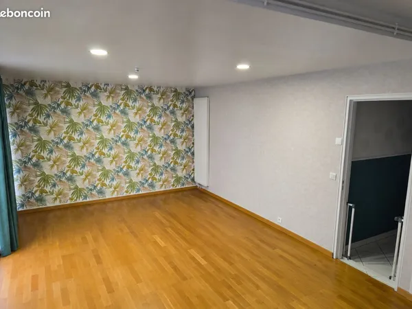 Appartement lumineux de 60m2 . 2 chambres avec balcon plein sud, garage et cave