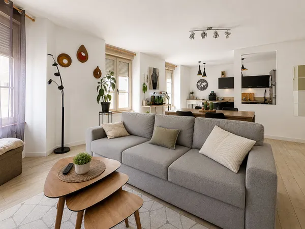 Un appartement lumineux, idéalement situé au coeur de Chalonnes-sur-Loire !