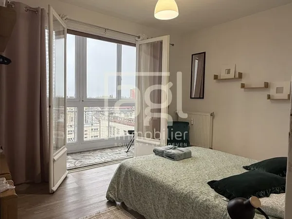 Location appartement meublé 2 chambres avec balcon et ascenseur