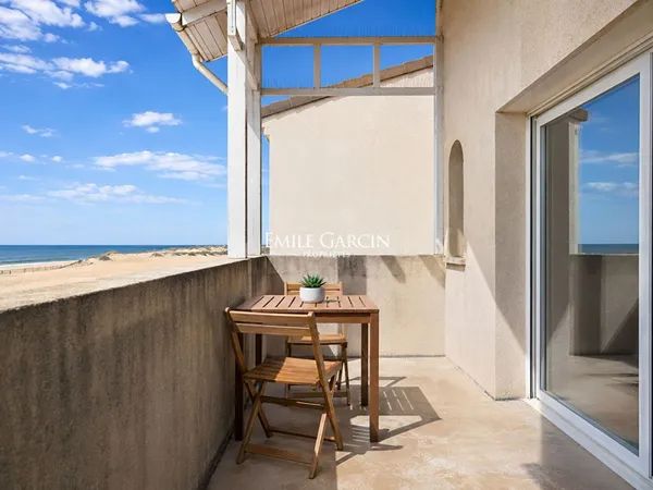 À vendre - Montalivet-les-Bains - Appartement vue océan avec terrasses