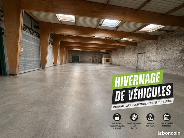 Parking sécurisé camping-car et caravane