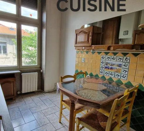 Appartement 3pièces traversant