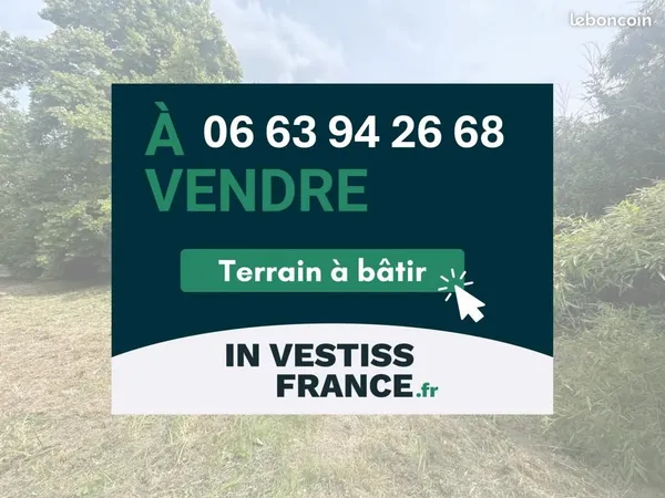 Terrain 450 m² Nanteuil Les Meaux