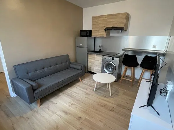 Appartement en location, 2 pièces meublé cosy à 5 min du métro Marcel Sembat