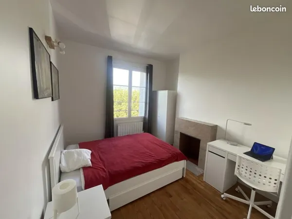Chambre 1 pièce 9 m²